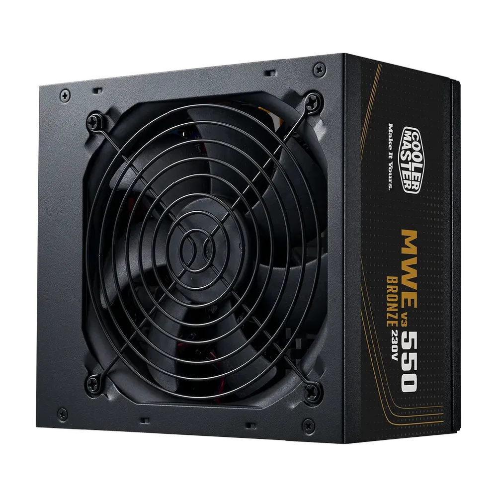 COOLER MASTER MWE 550 V3 550W 80 Plus Bronze Non Modular ATX 3.1 Power Supply