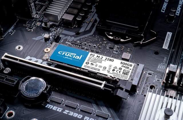 CRUCIAL 1TB NVME M.2 P2 INTERNAL SSD