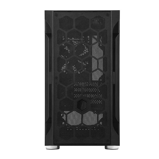 SILVERSTONE FARA H1M Tempered Glass MATX Mini Tower Cabinet (Black)