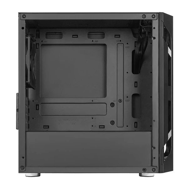 SILVERSTONE FARA H1M Tempered Glass MATX Mini Tower Cabinet (Black)