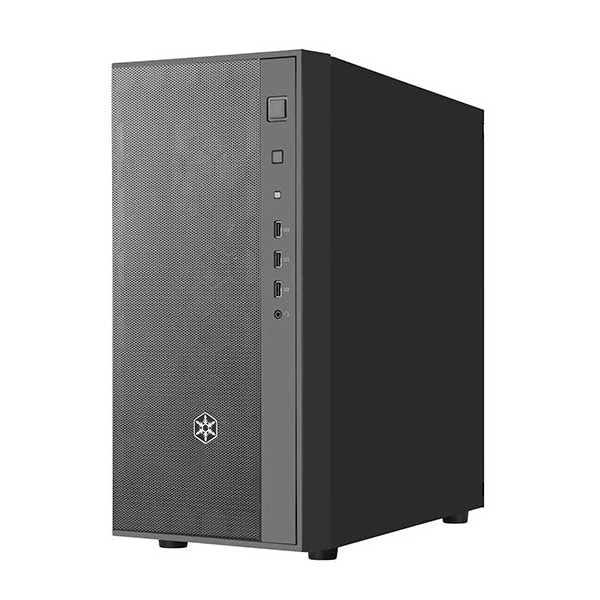 SILVERSTONE FARA R1 Tempered Glass ATX Mid Tower Cabinet (Black)