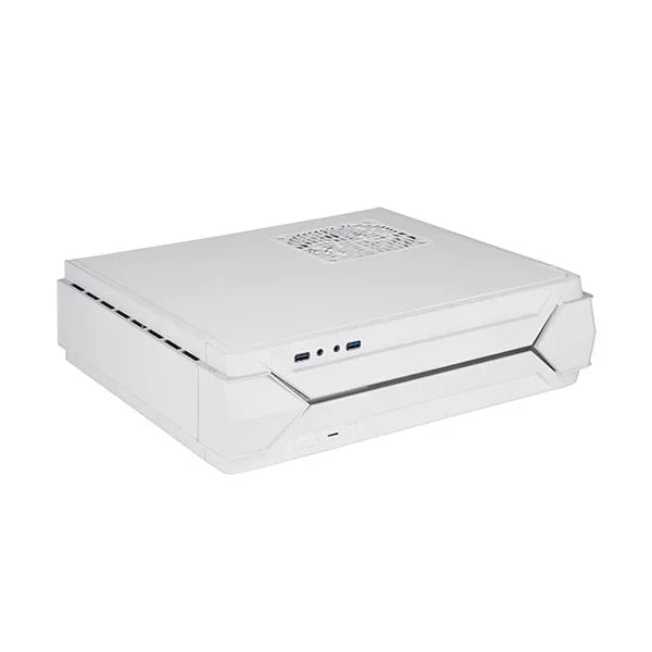 SILVERSTONE RVZ03-ARGB ITX Mini Tower Cabinet (White) (SST-RVZ03W)