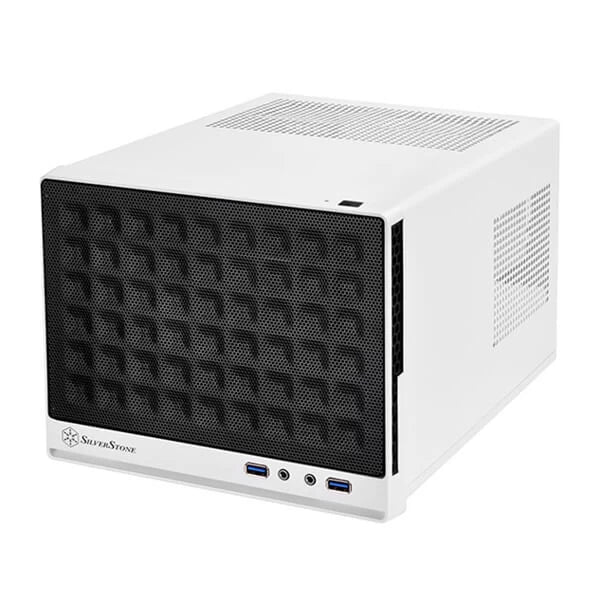 SILVERSTONE SG13 ITX Mini Tower Cabinet (SST-SG13WB) (White-Black)