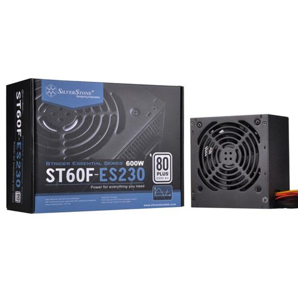 SILVERSTONE SST ST60F ES230 600W 80+ White Non Modular ATX 2.0 Power Supply