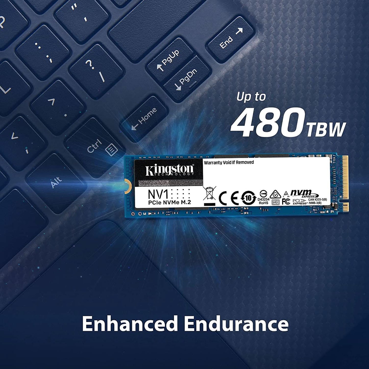 KINGSTON NV1 1TB NVME M.2 SSD