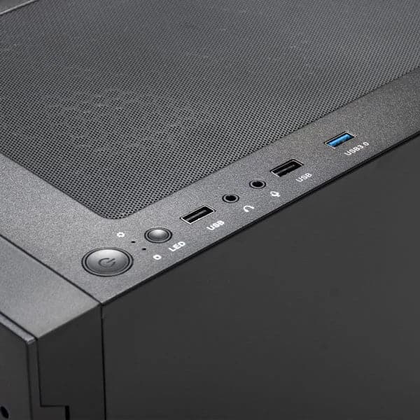 GAMDIAS Talos E3 Mesh ARGB ATX Mid Tower Cabinet (Black)