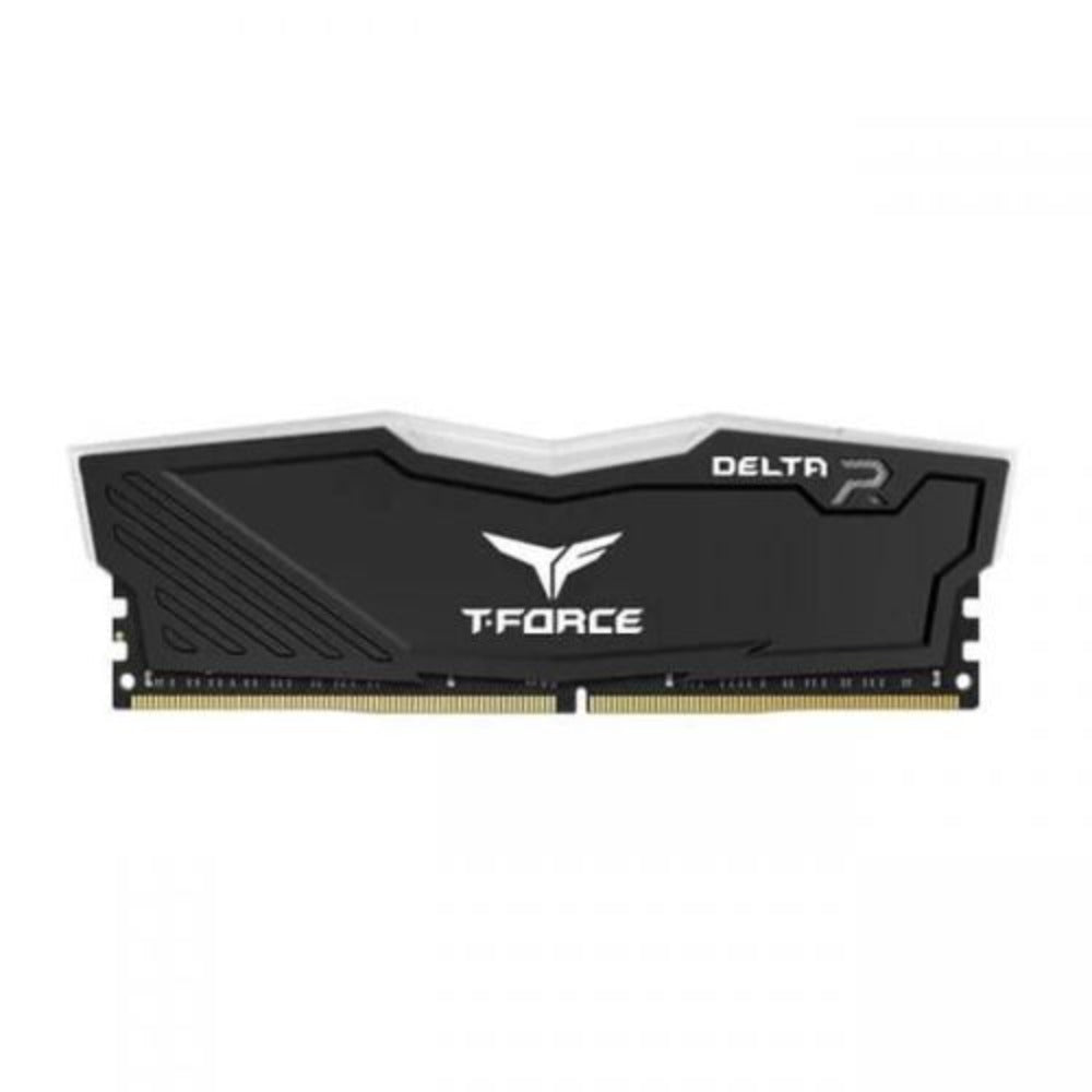 TEAMGROUP T-Force Delta RGB 16GB ( 16GB x 1 ) 3600MHz DDR4 RAM ( Black) ( CL18 )
