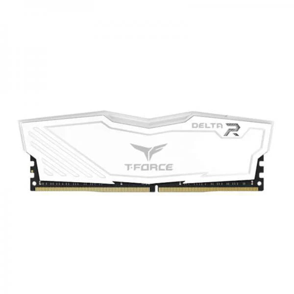 TEAMGROUP T-Force Delta RGB 16GB ( 8GBx2 ) 3600MHz DDR4 RAM ( White ) ( CL18 )