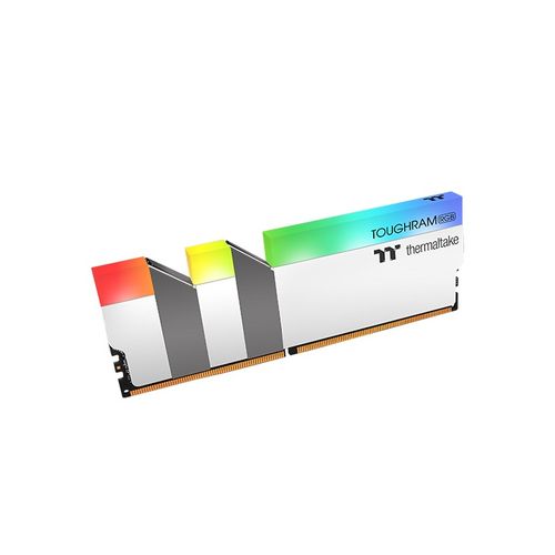 THERMALTAKE Toughram RGB 16GB ( 8GB x 2 ) 3600MHz DDR4 RAM ( White ) ( CL18 )