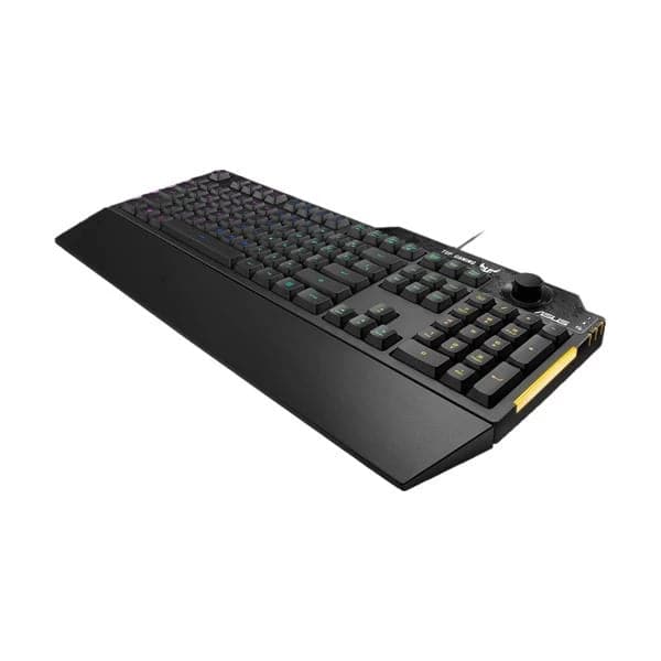 ASUS TUF K1 Full Size Membrane Wired Gaming Keyboard ( Black )