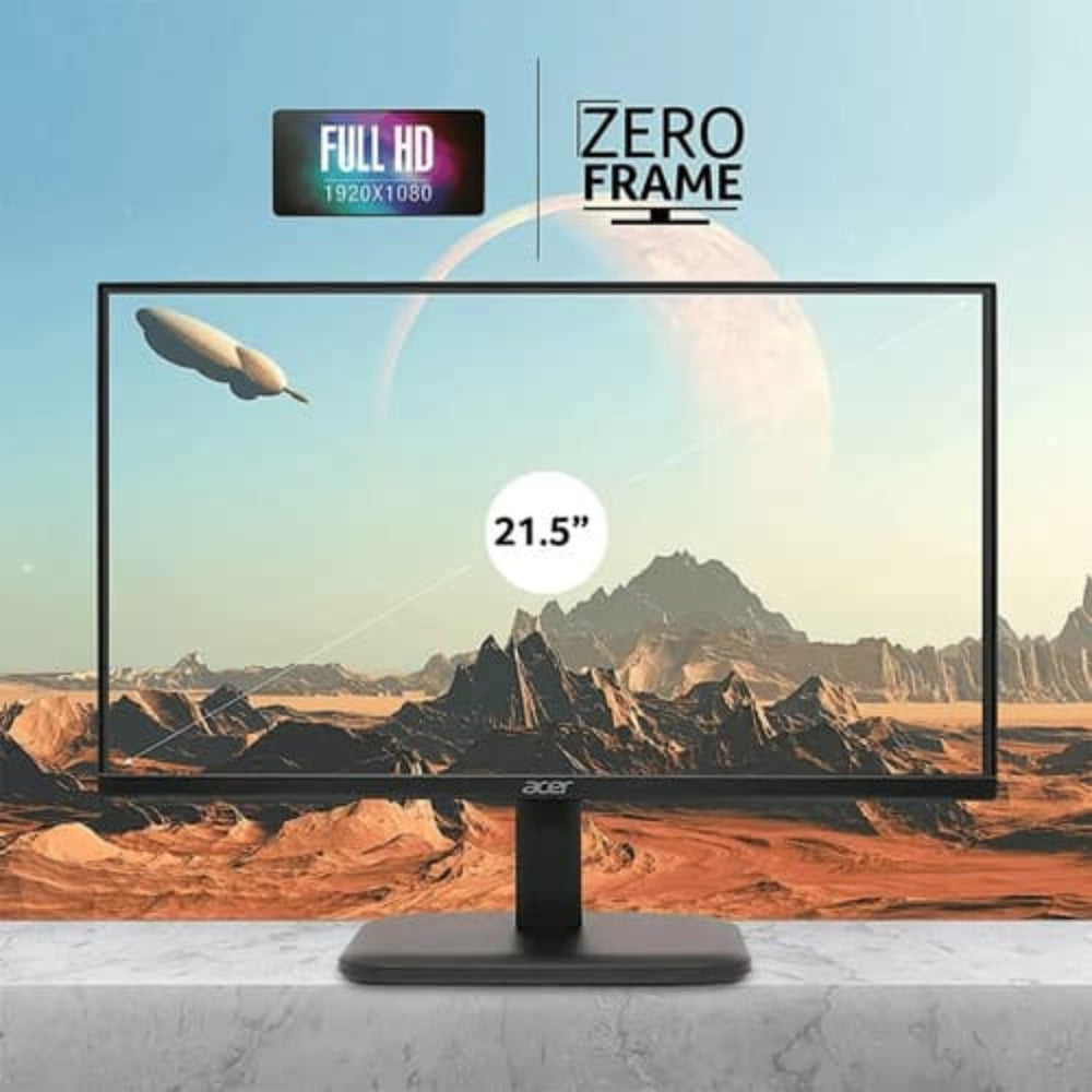 ACER EK220Q H3bi 22 Inch FHD 100Hz VA Panel 72% SRGB 5MS AMD Freesync Gaming Monitor