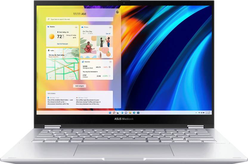 ASUS AMD RYZEN 7 OCTA CORE 12TH GEN - (16 GB/1 TB SSD/WINDOWS 11 HOME) TN3402QA-LZ751WS 2 IN 1 LAPTOP (14 INCH, COOL SILVER, WITH MS OFFICE)