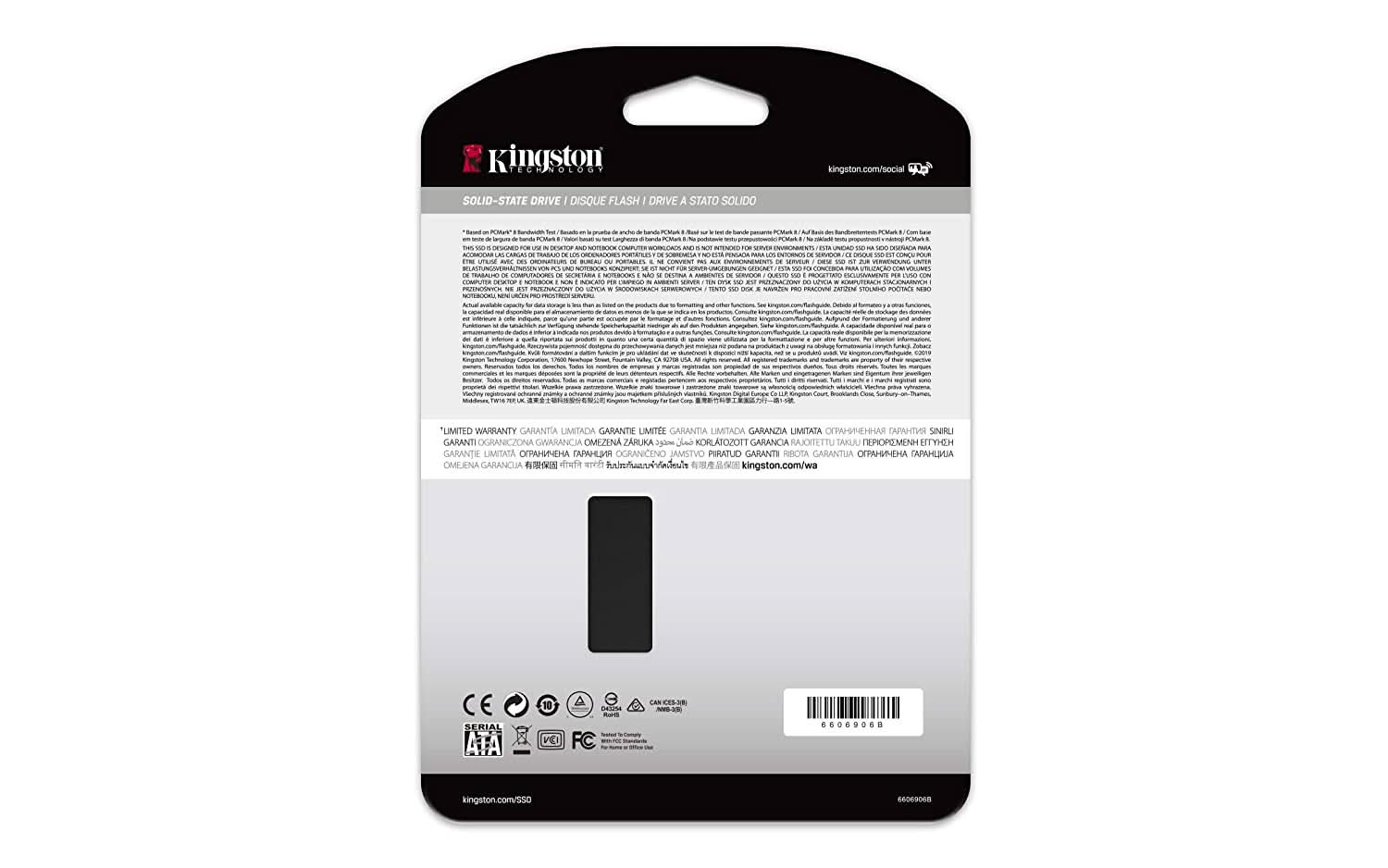 KINGSTON 512GB KC600 SATA INTERNAL SSD