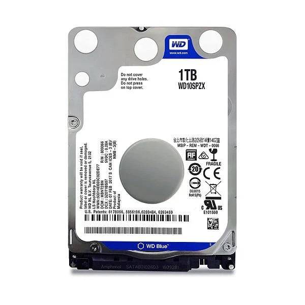 WESTERN DIGITAL Blue 1TB 5400 RPM Laptop HDD