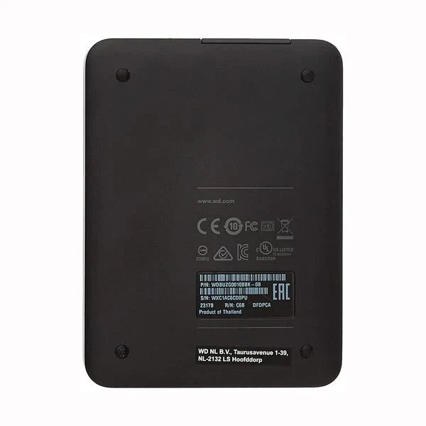 WESTERN DIGITAL Elements 2TB Portable External HDD (Black) (WDBHDW0020BBK-EESN)