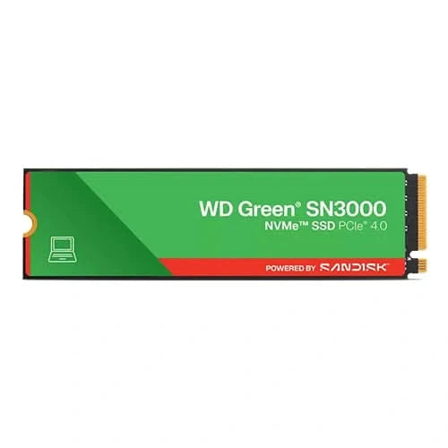 WD Green SN3000 1TB NVMe Gen4 WDS100T5G0E-00VLF0 SSD