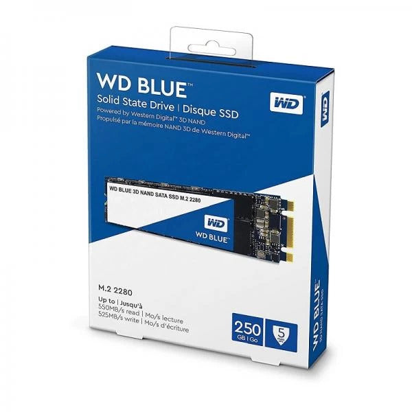 WESTERN DIGITAL Blue 250GB M.2 SATA SATA 3 Solid State Drive ( SSD )