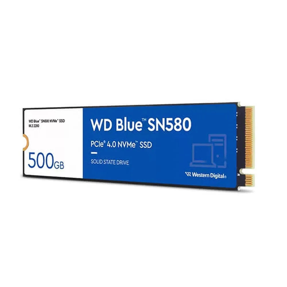 WESTERN DIGITAL Blue SN580 500GB M.2 Gen 4 NVMe Gen4 Internal SSD
