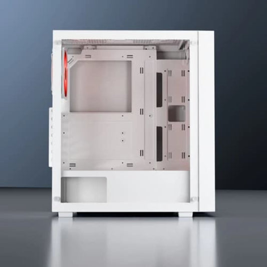 DAWG X 440 ARGB ATX Mid Tower Cabinet ( White ) - Mehta Brothers Shop