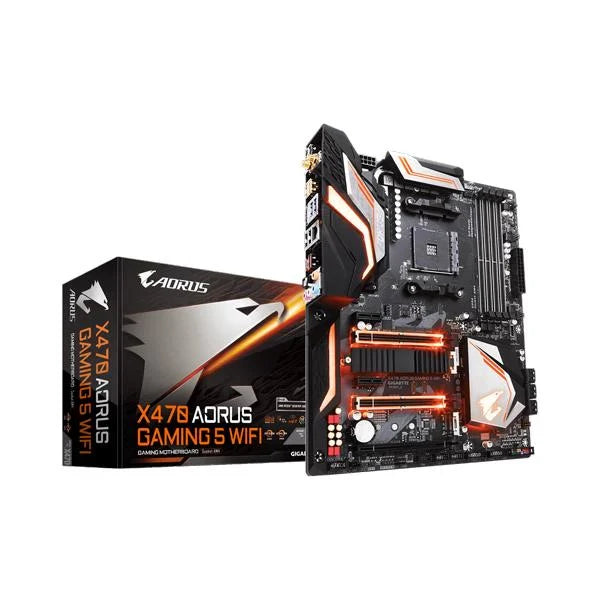 GIGABYTE X470 Aorus Gaming 5 Wifi DDR4 AMD Motherboard