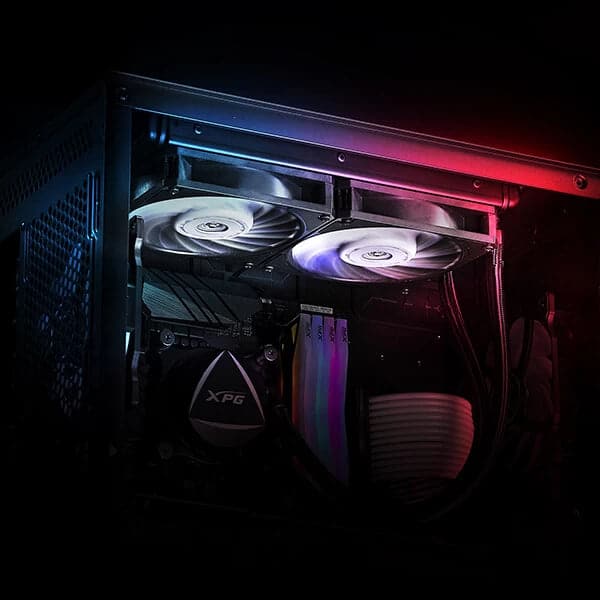 ADATA XPG Vento Pro 120mm Non-RGB Cabinet Fan (Black) (Single Pack)