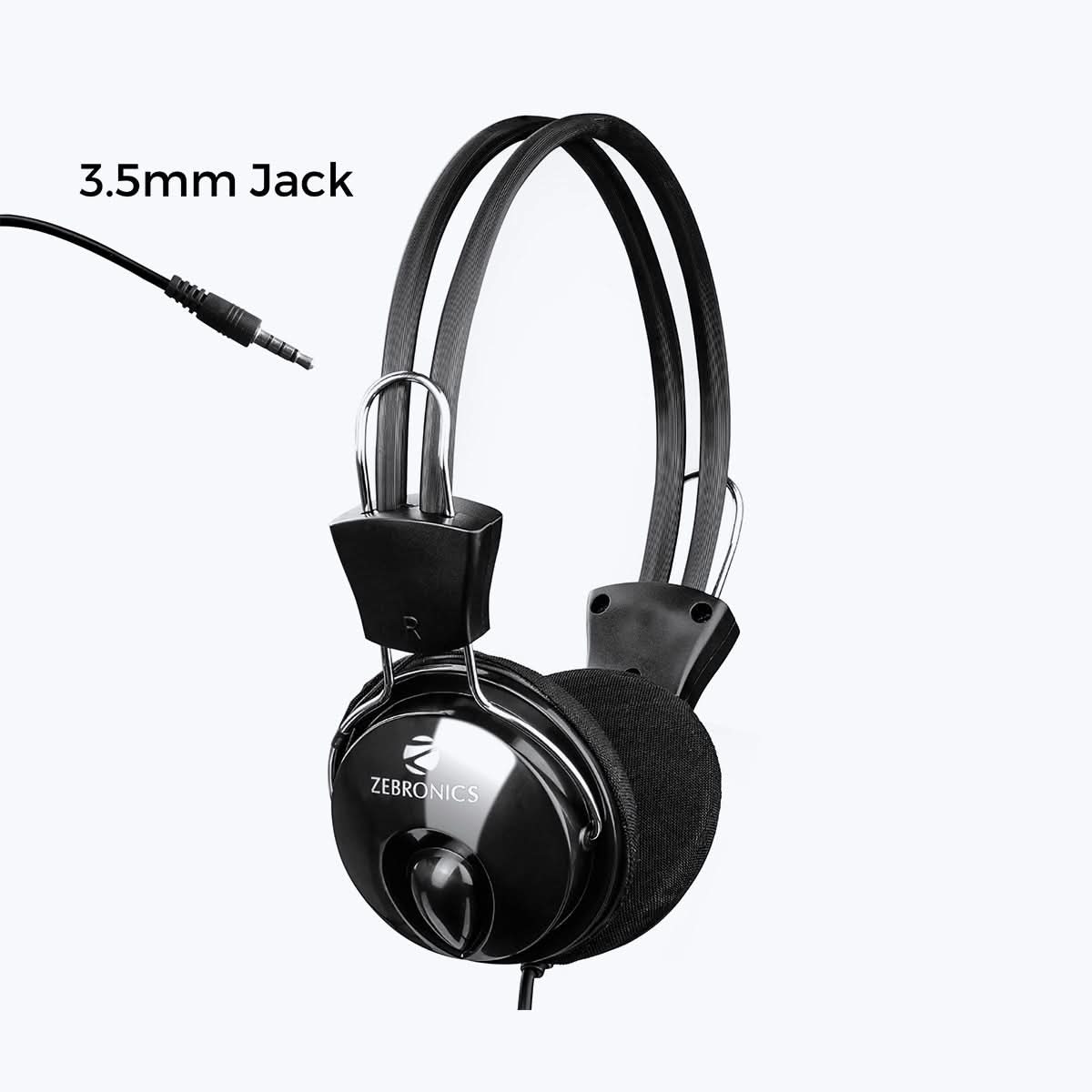 ZEBRONICS ZEB PLEASANT WIRED OVER THE EAR HEADPHONE