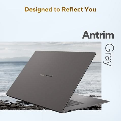 ASUS Zenbook S16, Premium AI Laptop, AMD Ryzen AI 9 465 Processor (32GB/1TB/AMD Radeon Graphics/40.64 cms (16) OLED Touch 3K/Windows 11 Home/Office Home 2024 + M365 Basic (1 Year Validity) UM5606GA-SR248WS