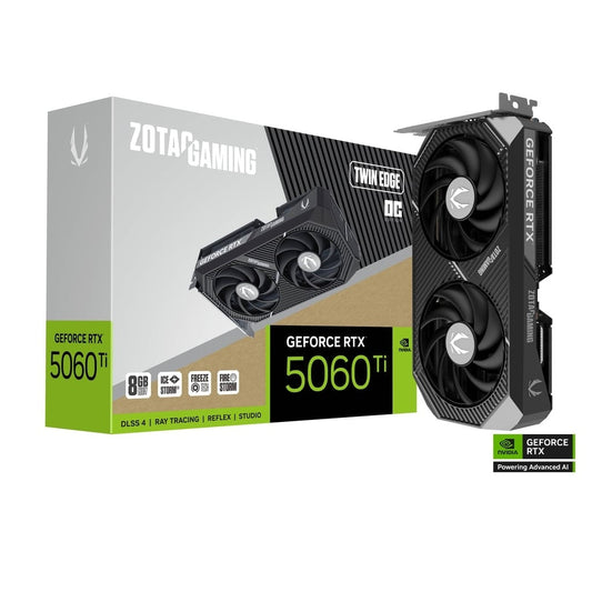 ZOTAC Gaming GeForce RTX 5060 Ti Twin Edge OC 8GB Nvidia Graphic Card