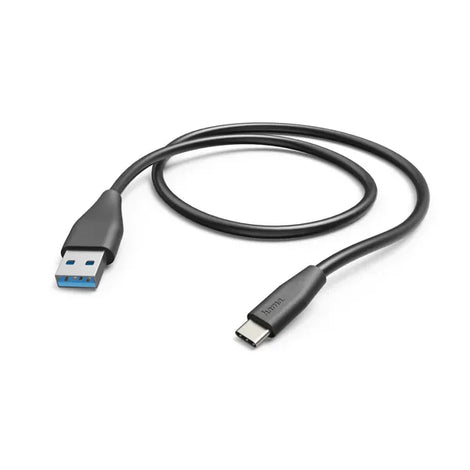 HAMA 178396 Charging/Data Cable, USB Type-C - USB 3.1 A Plug, 1.5m Cable ( Black )