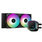 DEEPCOOL LE520 240MM ARGB AIO LIQUID COOLER BLACK