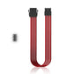 DEEPCOOL SLEEVED EXTENDER 8 PIN CPU RED (EC300-CPU8P-RD) CABLE