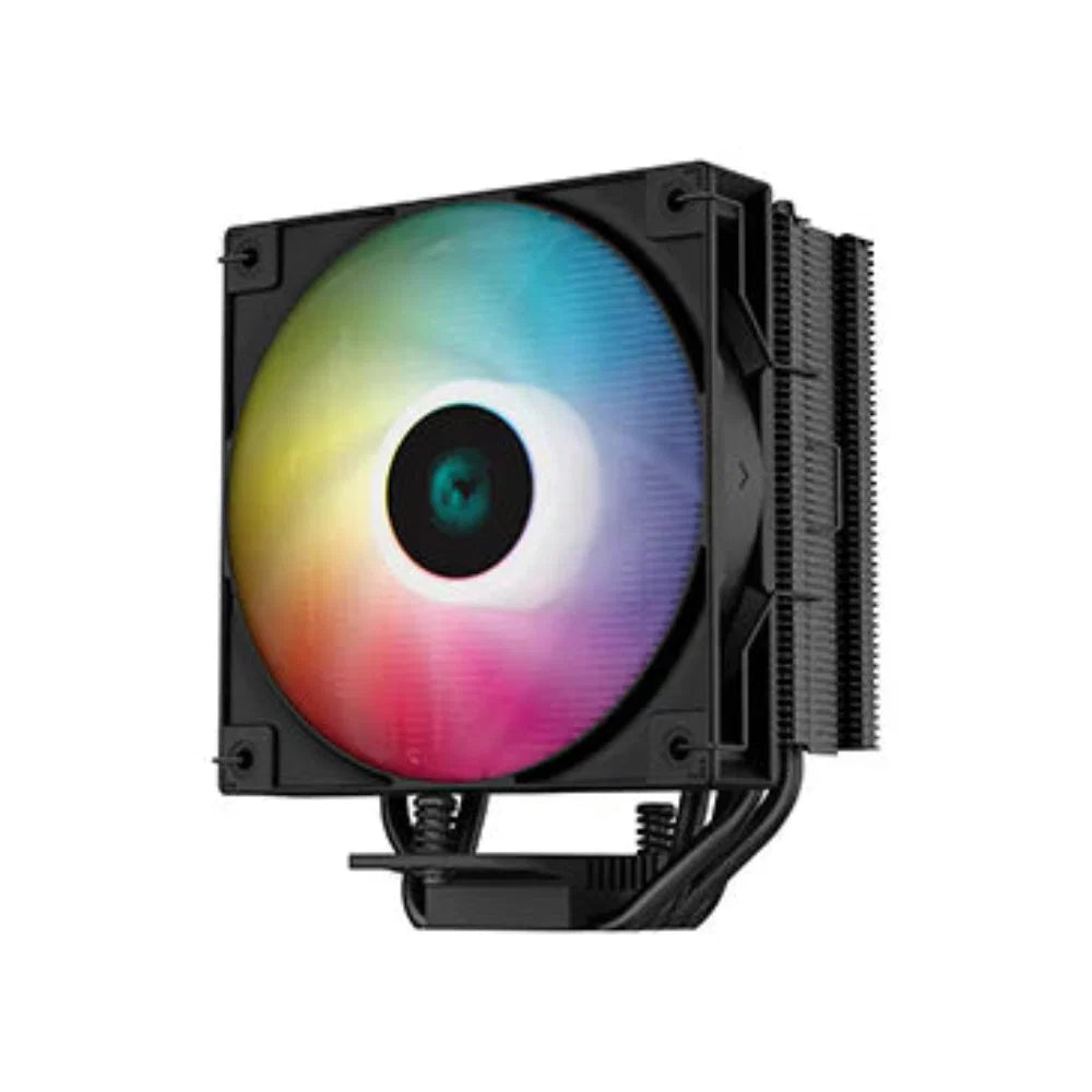 DEEPCOOL AG400 BK Single Tower ARGB 120mm CPU Air Cooler (Black)