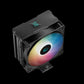 DEEPCOOL AG400 ARGB DIGITAL BLACK 120MM CPU COOLER (R-AG400-BKADMN-G-1)