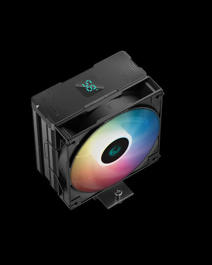 DEEPCOOL AG400 ARGB DIGITAL BLACK 120MM CPU COOLER (R-AG400-BKADMN-G-1)