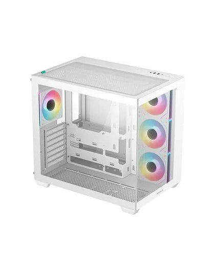 DEEPCOOL CG530 4F WHITE ARGB ATX MID TOWER CASE