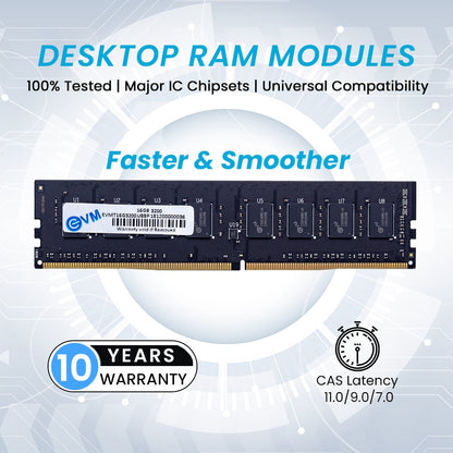 EVM 16GB DDR4 3200MHZ RAM EVMT16G3200U88P