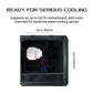 ASUS ROG Strix Helios GX601 RGB EATX Mid Tower Cabinet (Black)