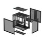 DEEPCOOL CG530 ATX MID TOWER CASE NO FANS