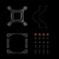 DEEPCOOL AK400 ZERO DARK CPU AIR COOLER
