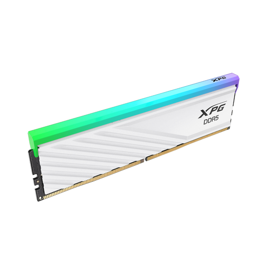 ADATA XPG Lancer Blade RGB 16GB ( 16GB x 1 ) 6000MHz DDR5 RAM ( White ) ( CL48 )