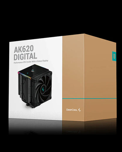 DEEPCOOL AK620 DIGITAL CPU AIR COOLER