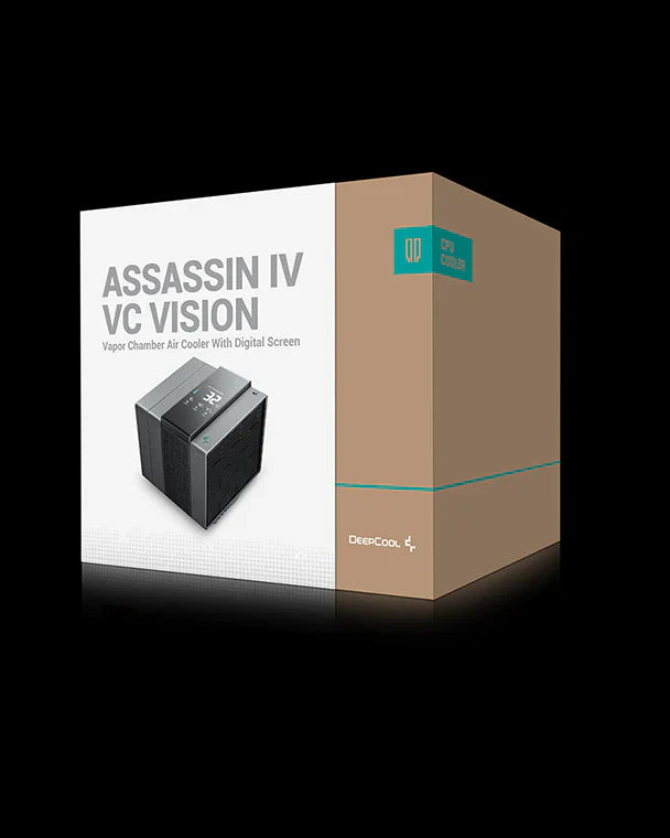 DEEPCOOL ASSASSIN IV VC VISION AIR COOLER (R-ASN4-BKNVMD-G)