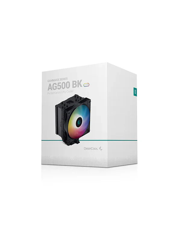 DEEPCOOL AG500 BK ARGB COMPACT SINGLE-TOWER CPU COOLER R-AG500-BKANMN-G-1