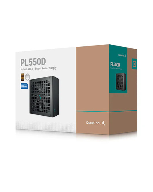 DEEPCOOL PL550D 550 WATT ATX 3.0 80 PLUS BRONZE POWER SUPPLY