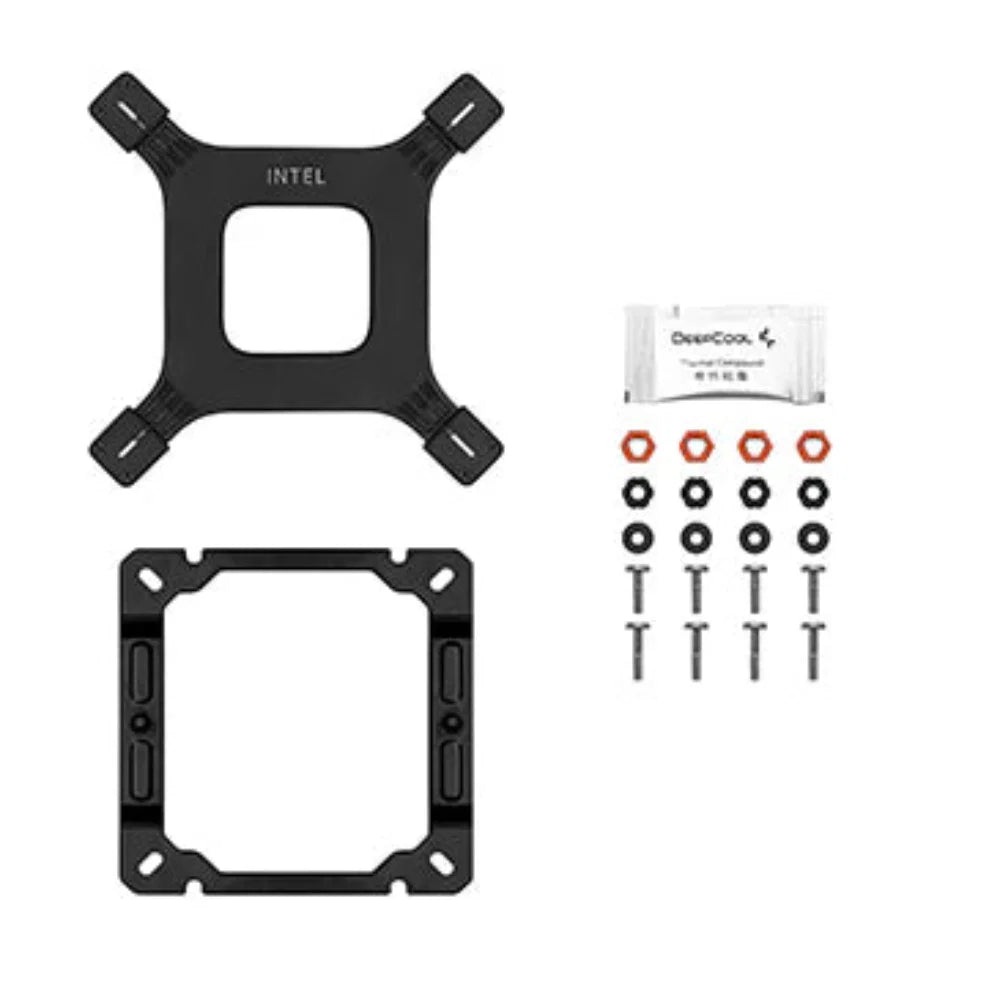 DEEPCOOL AG400 BK Single Tower ARGB 120mm CPU Air Cooler (Black)