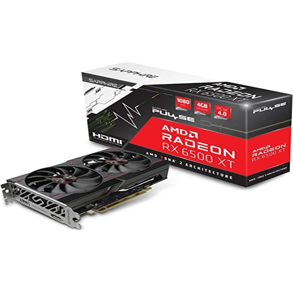 SAPPHIRE Radeon RX 6500 XT OC Pulse 4GB AMD Graphic Card