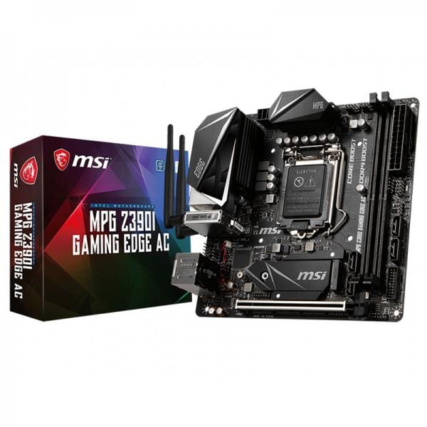 MSI MPG Z390I Gaming Edge AC Wifi DDR4 Intel Motherboard