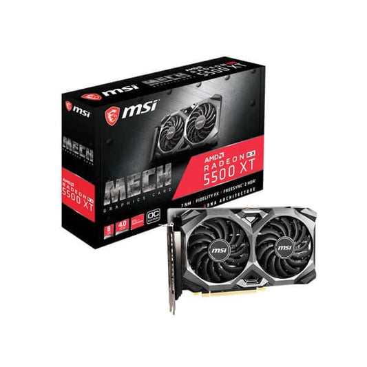 MSI Radeon RX 5500 XT Mech OC 8GB AMD Graphic Card