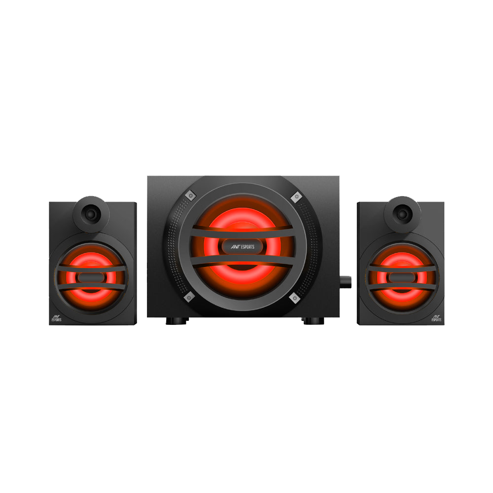 ANT ESPORTS GS160 GAMING SPEAKERS 2.1 - 16W - BLACK