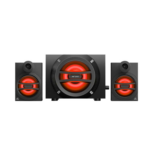 ANT ESPORTS GS160 GAMING SPEAKERS 2.1 - 16W - BLACK
